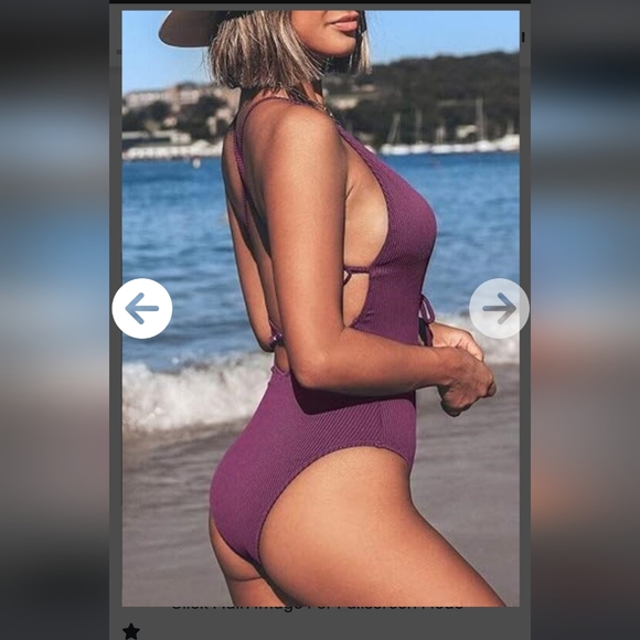 Cupshe One piece bathing suit - Picture 2 of 3